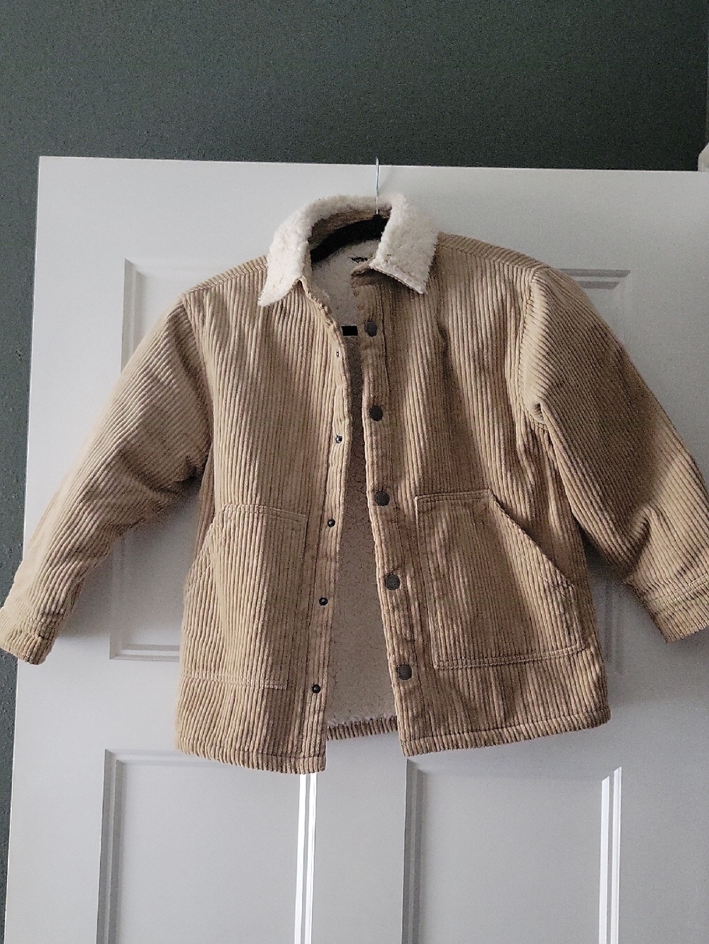 Kids Corduroy Sheerling Jacket